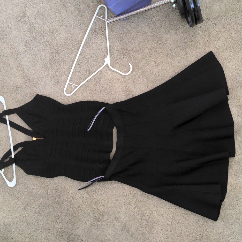 Herve leger 2 piece top and skirt